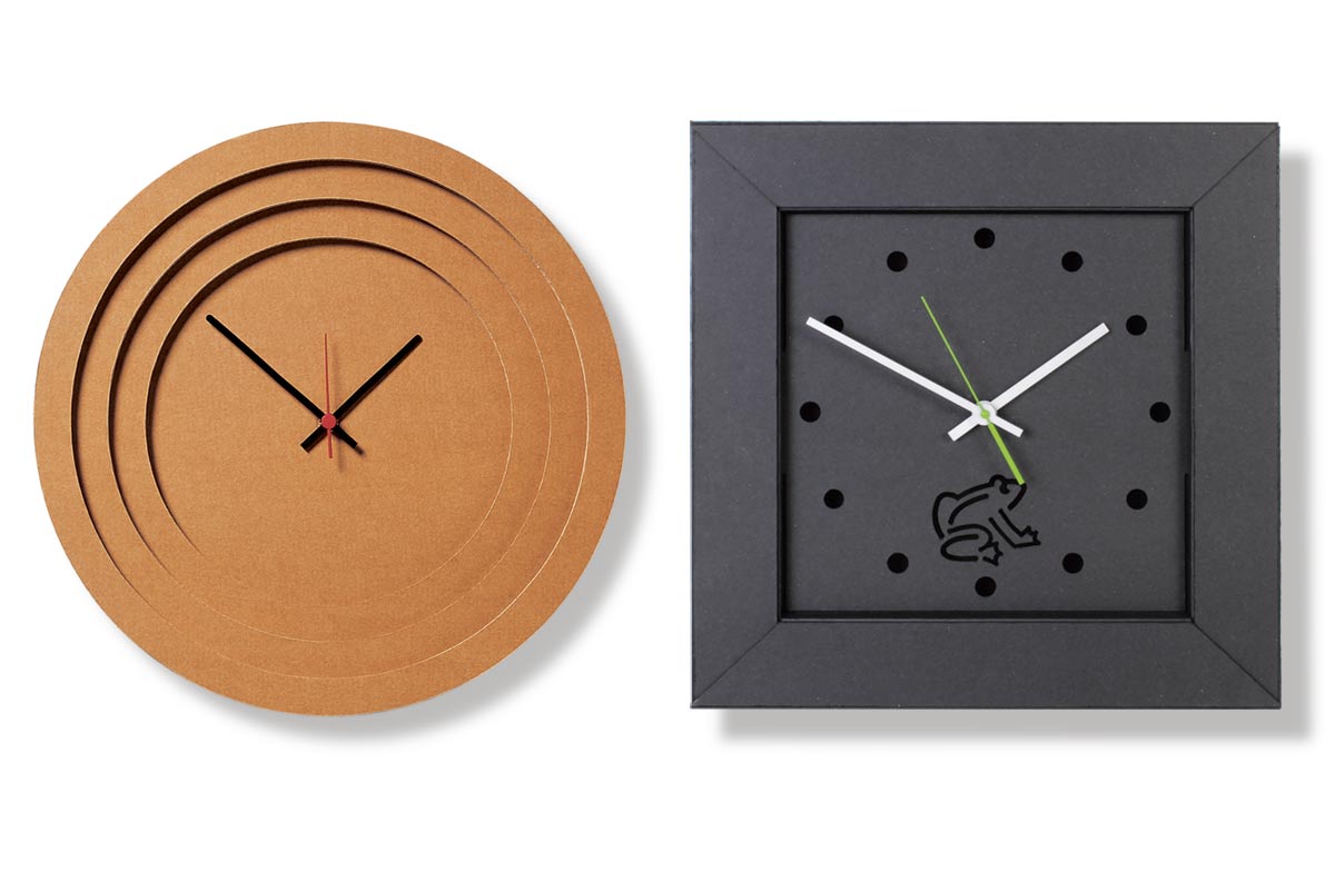 Always on time with this ecological clock